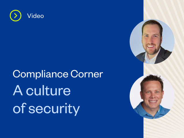 resource feature Compliance Corner Culture of Security 1 0