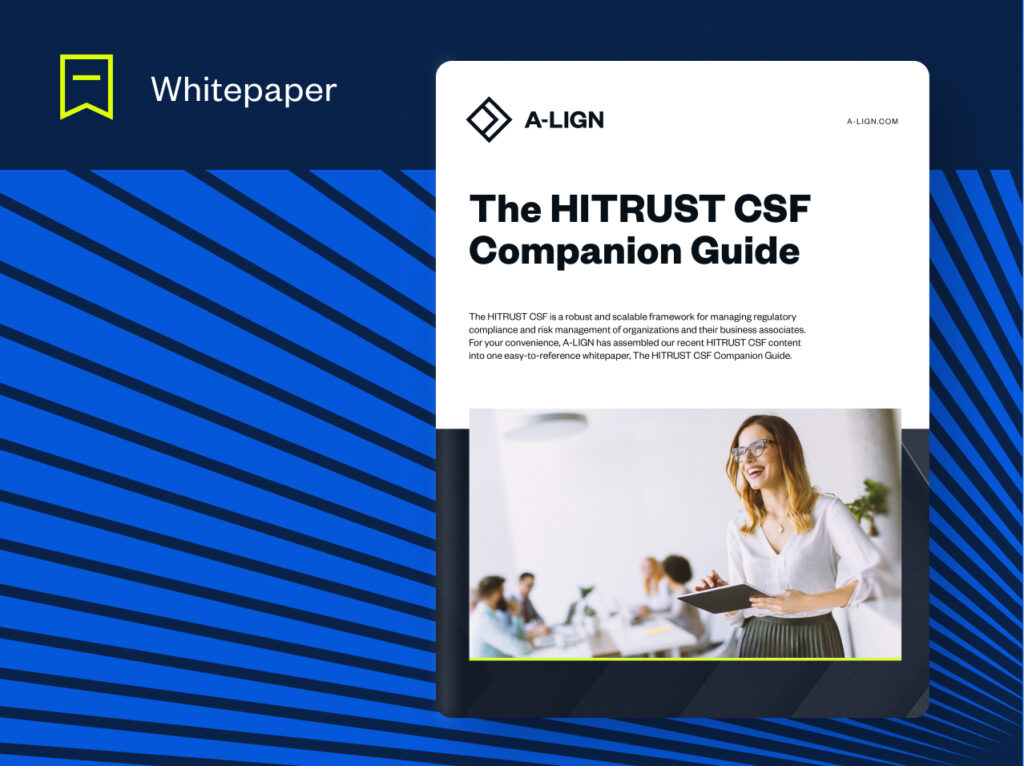 resource feature HITRUST CSF Companion Guide 1 0