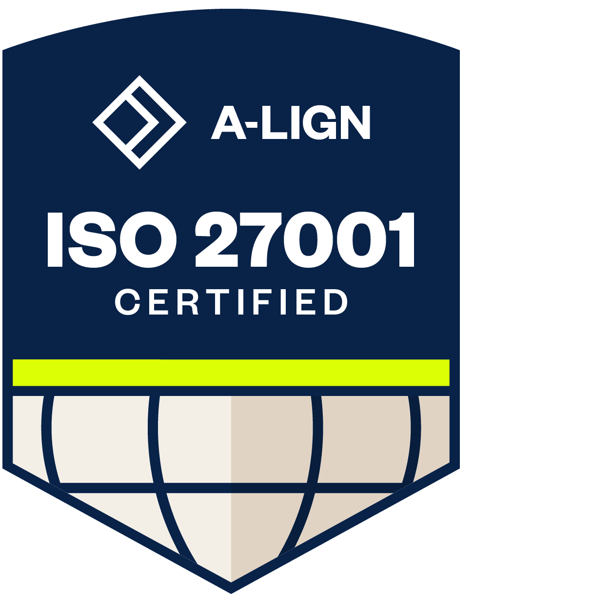 A LIGN badge ISO 27001