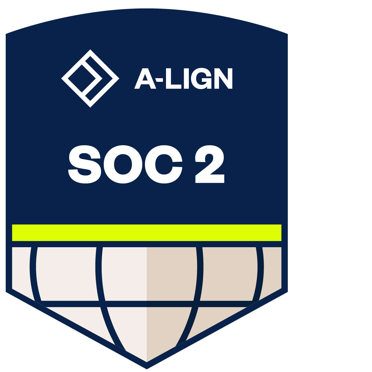 A LIGN badge SOC 2