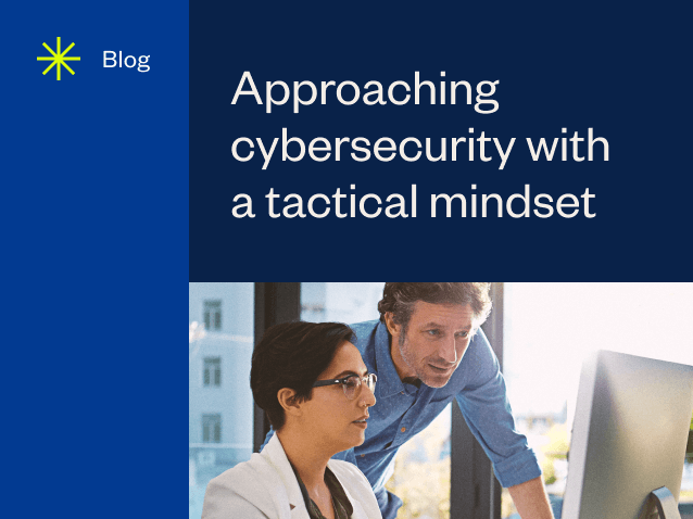 resource feature Approaching cybersecurity with a tactical mindset 1 1