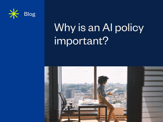 resource feature Why is an AI policy important 1 0